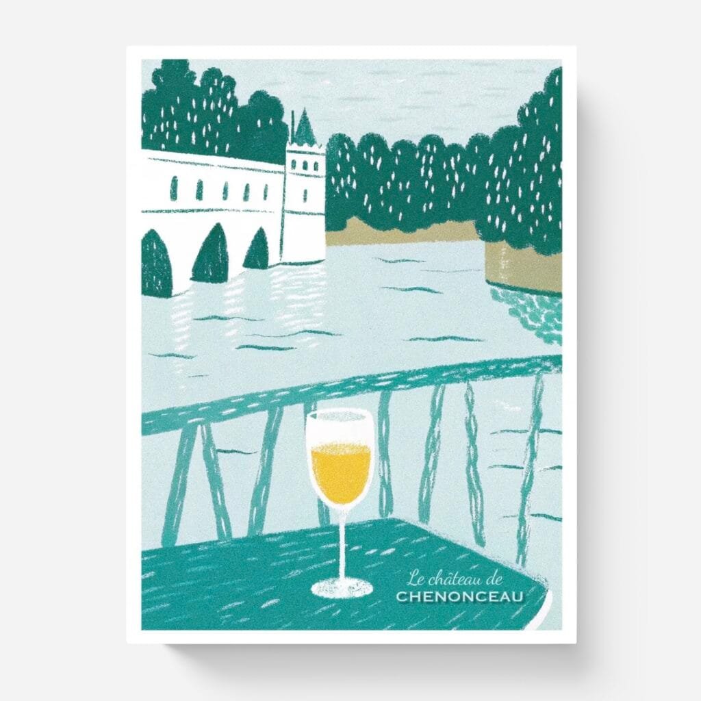 Affiche Château de Chenonceau